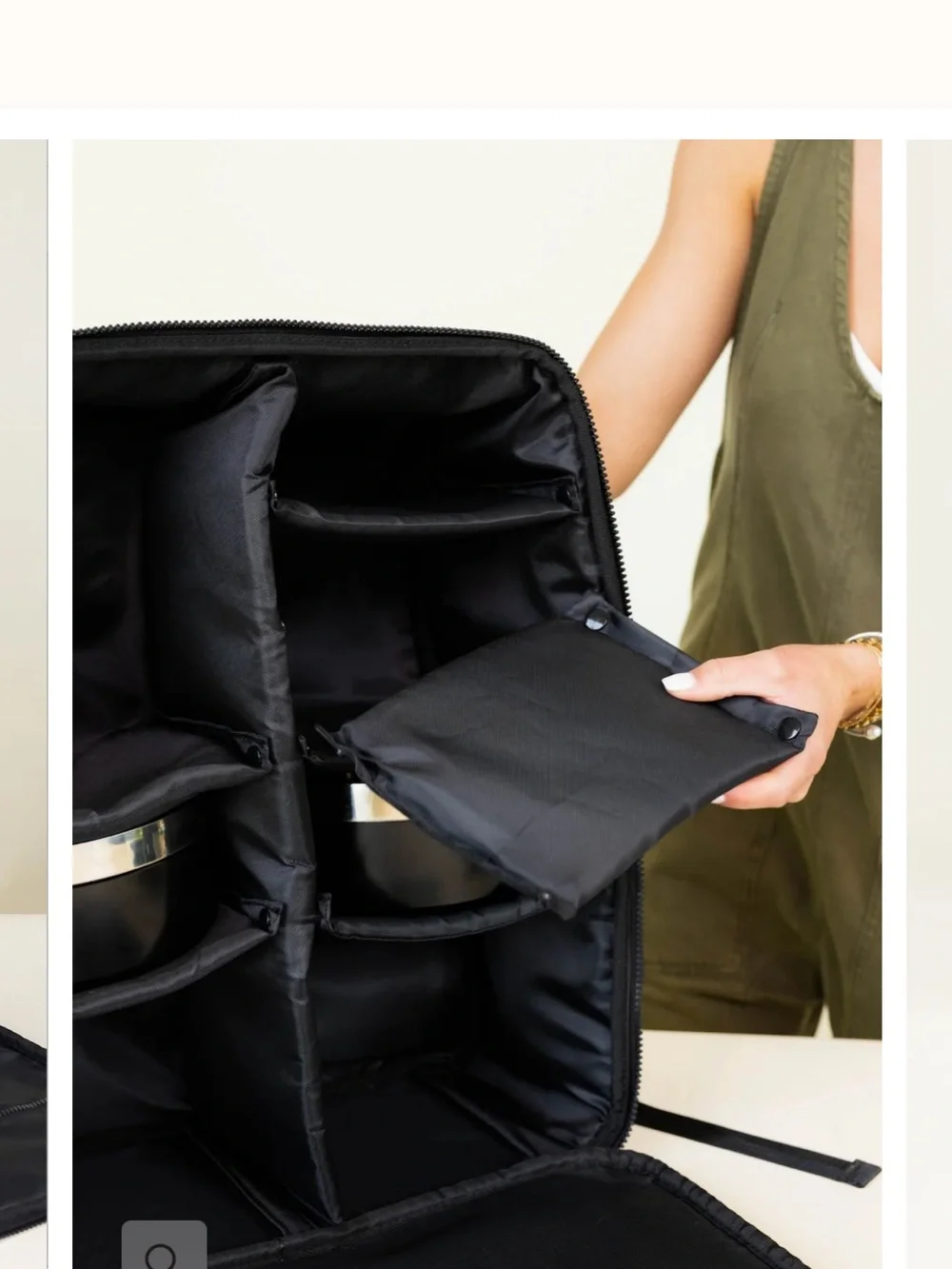 [Brand] Black Pet Travel Backpack Carrier